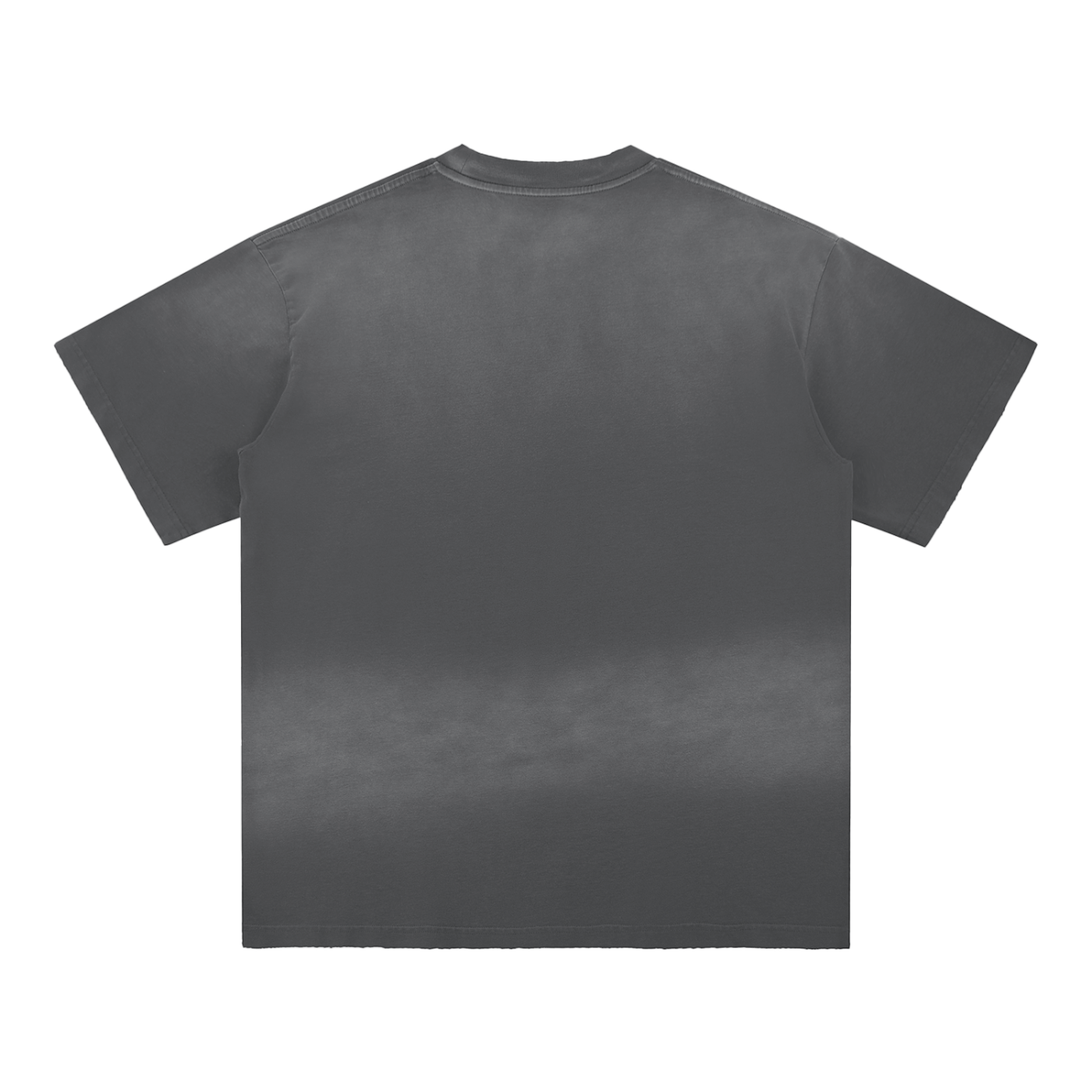 CULT ROCK ON- Sun Fade Hand-Frayed Cotton T-Shirt