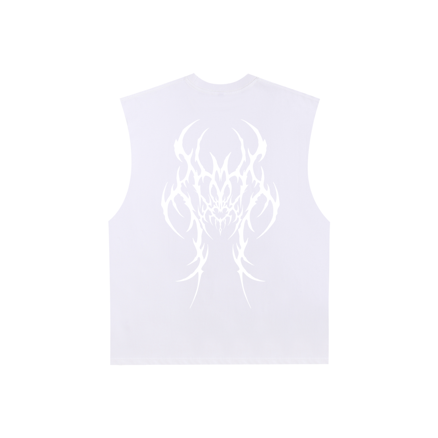 Cult Hardcore- Raw Edge Cotton Tank Top