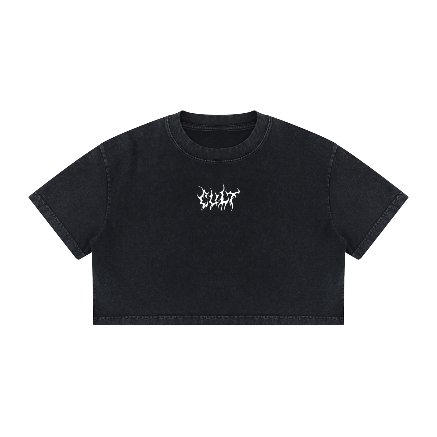 CULT HARDCORE- Women's Crop T-Shirt