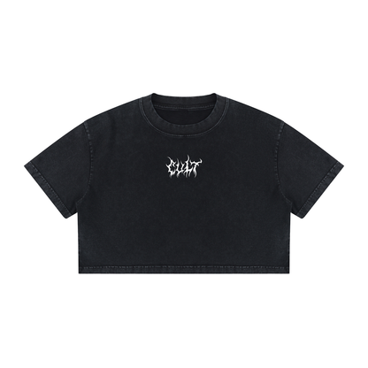 CULT HARDCORE- Women's Crop T-Shirt