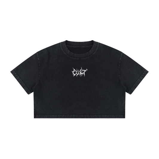 CULT HARDCORE- Women's Crop T-Shirt