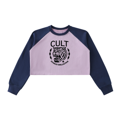 raglan,street,streetwear,style,womens,tiger,cult,cultfitness,basics,crop,sweatshirt