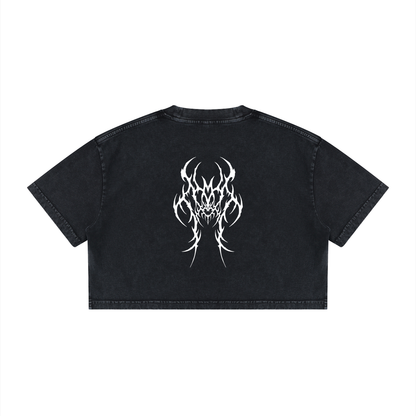 CULT HARDCORE- Women's Crop T-Shirt