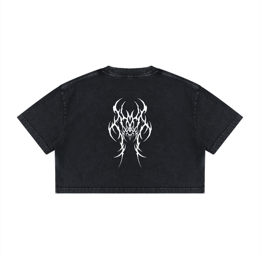 CULT HARDCORE- Women's Crop T-Shirt