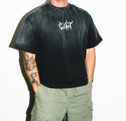 CULT HARDCORE- Unisex, Worn and Frayed T-shirt
