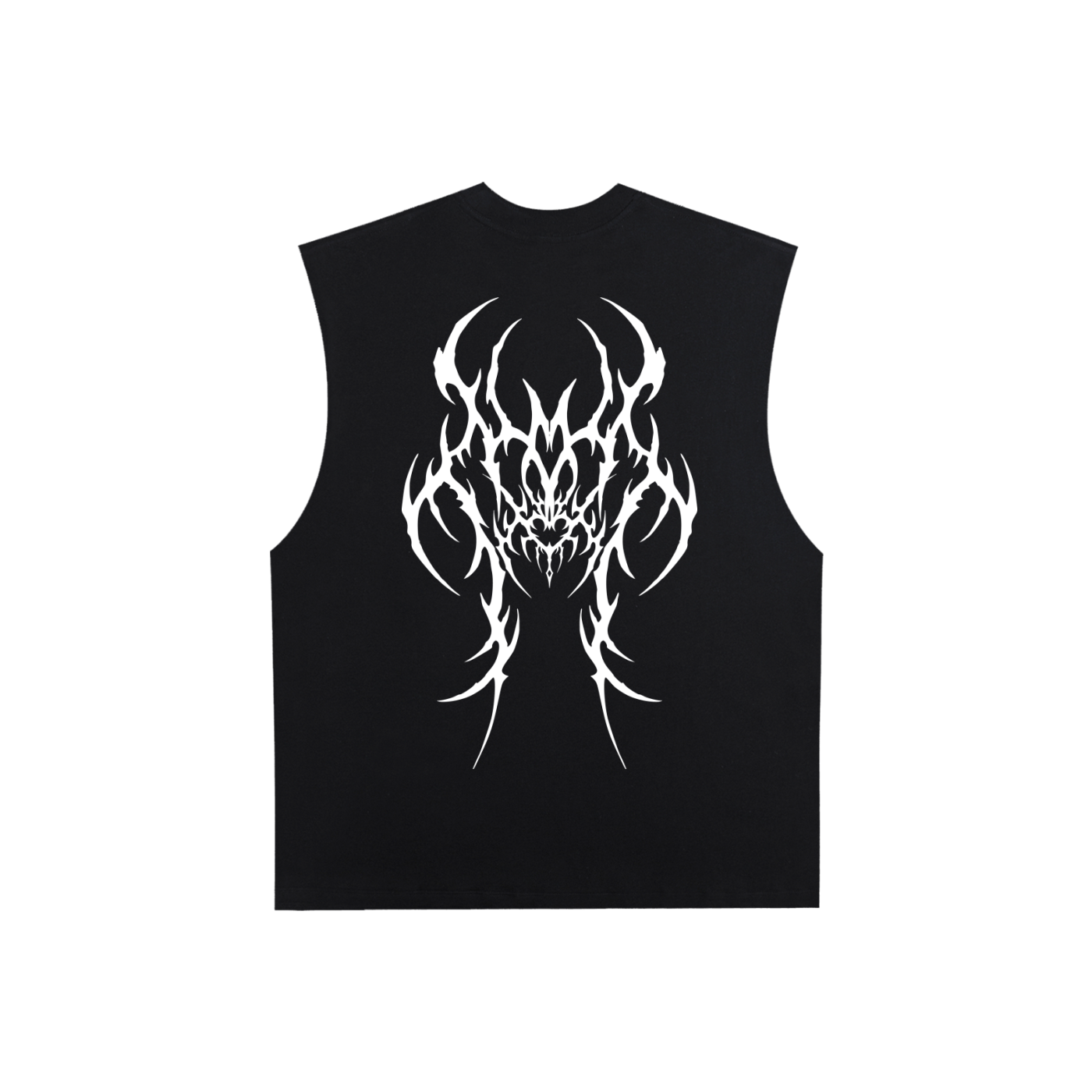 Cult Hardcore- Raw Edge Cotton Tank Top