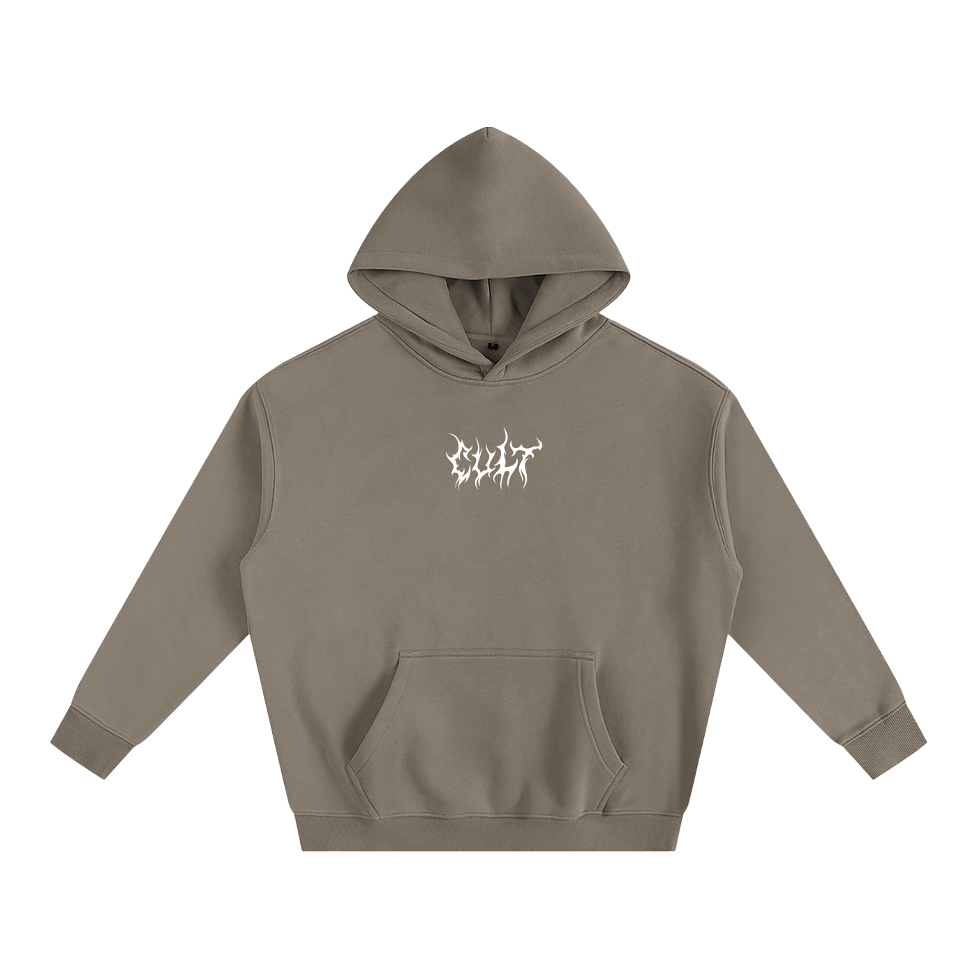 CULT HARDCORE- Unisex, Oversize Fleeced Hoodie