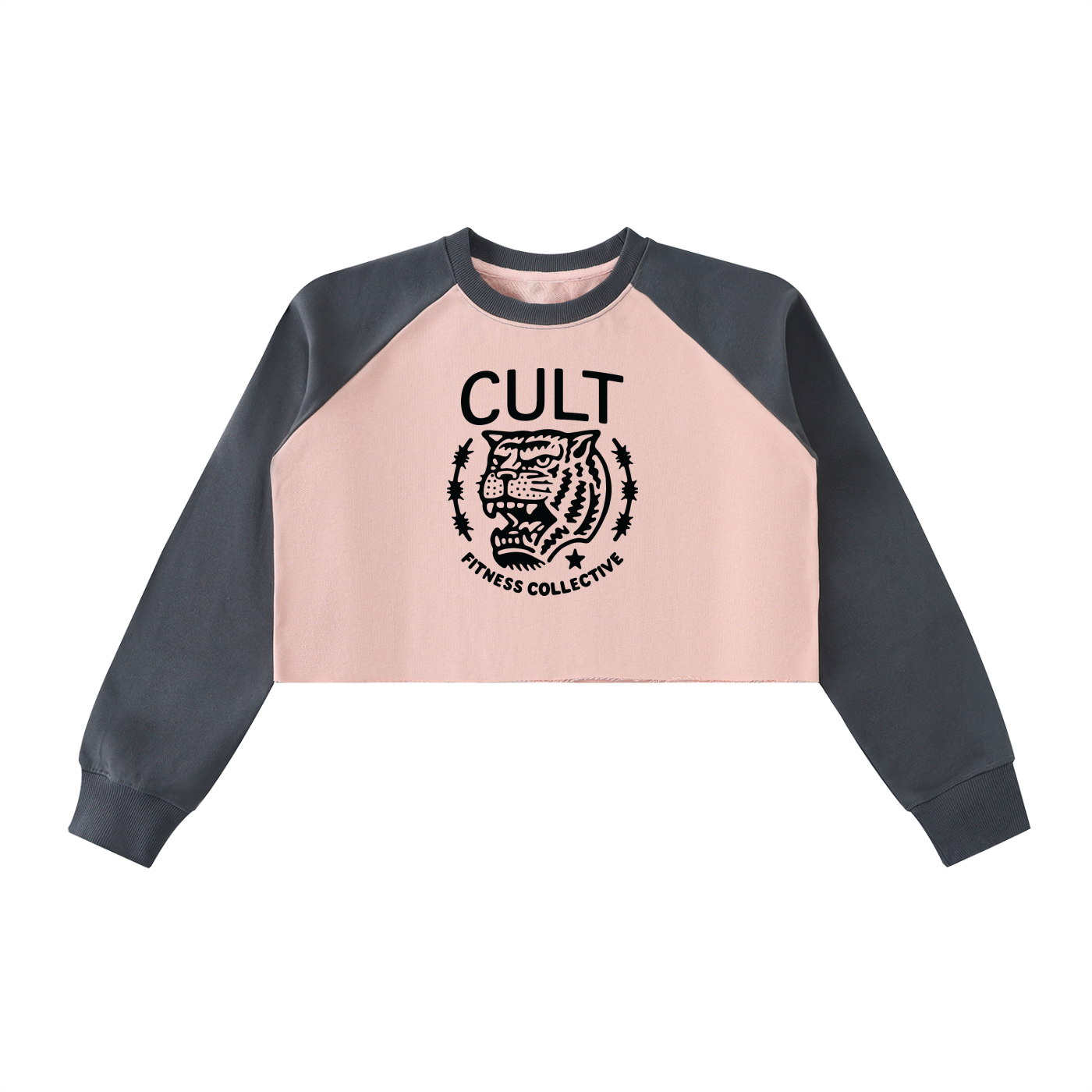 raglan,street,streetwear,style,womens,tiger,cult,cultfitness,basics,crop,sweatshirt