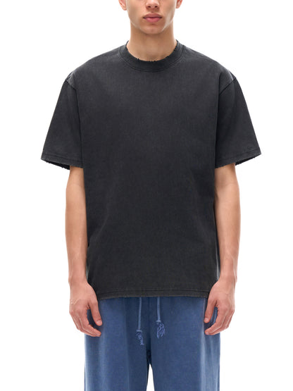 CULT LIFT CLUB- Unisex, Heavyweight Vintage Washed Frayed T-Shirt