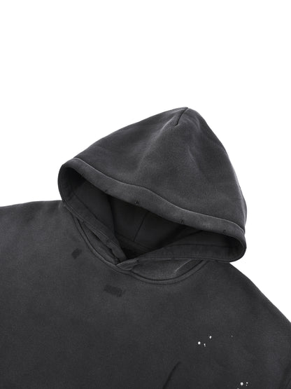 CULT HARDCORE- Unisex, Vintage Washed Frated Hoodie