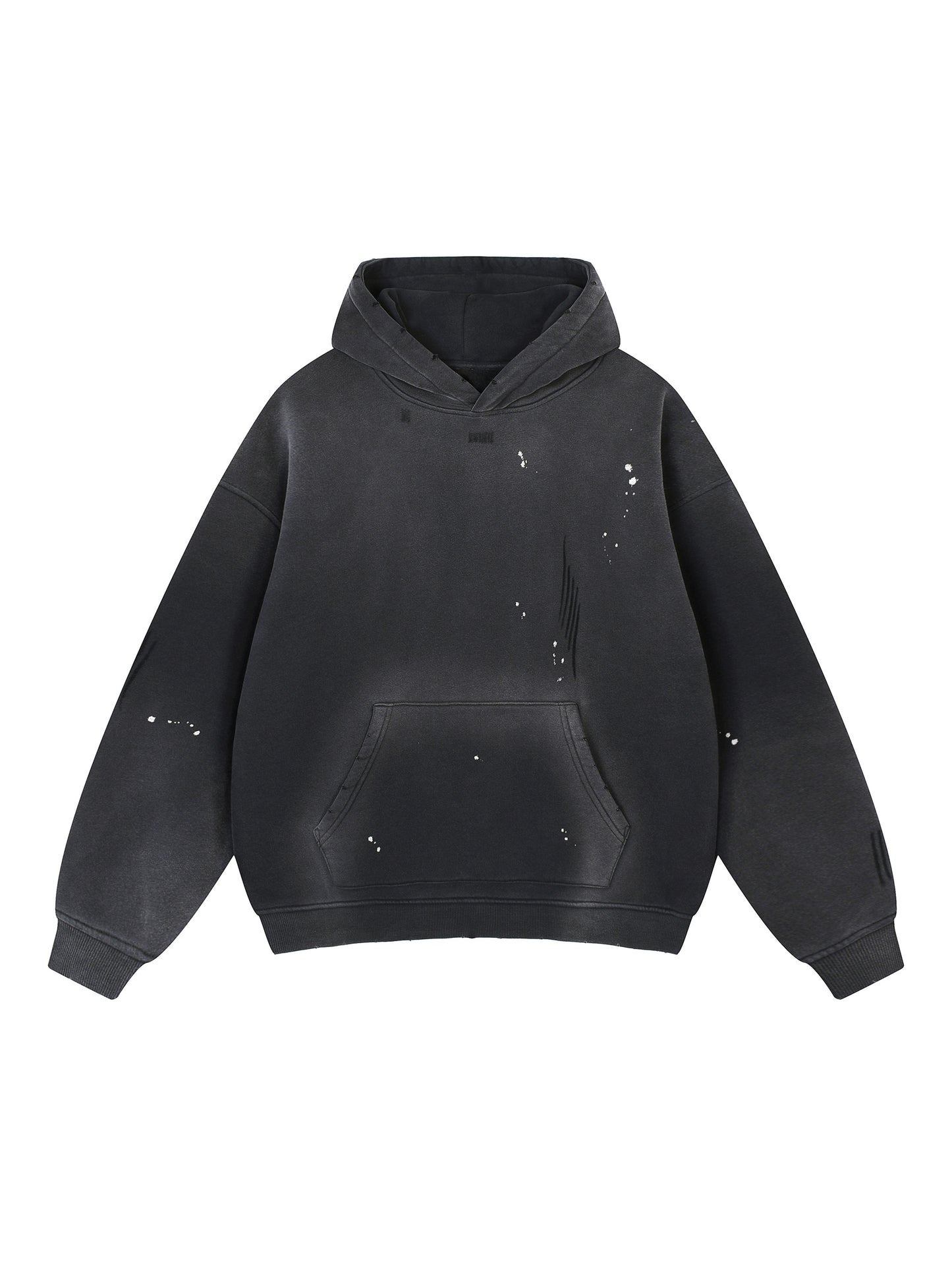 CULT HARDCORE- Unisex, Vintage Washed Frated Hoodie