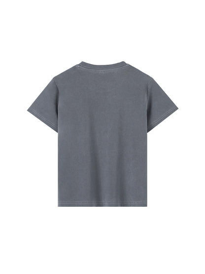 WOMEN'S CULT RUN CLUB- Vintage Wash Slim Fit T-shirt