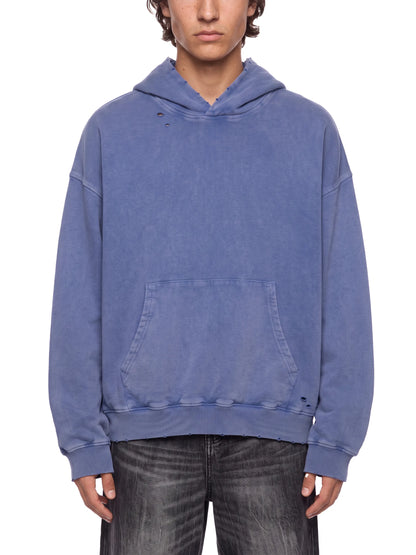 CULT HARDCORE Unisex Mineral Wash Distressed Hoodie from Cult Fitness Collective