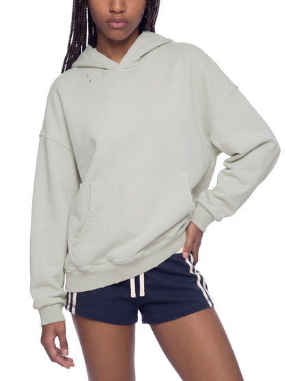 CULT HARDCORE Unisex Mineral Wash Distressed Hoodie from Cult Fitness Collective